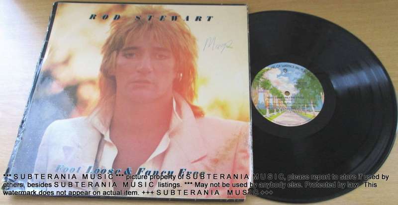 ROD STEWART Foot Loose and Fancy Free VINYL RECORD