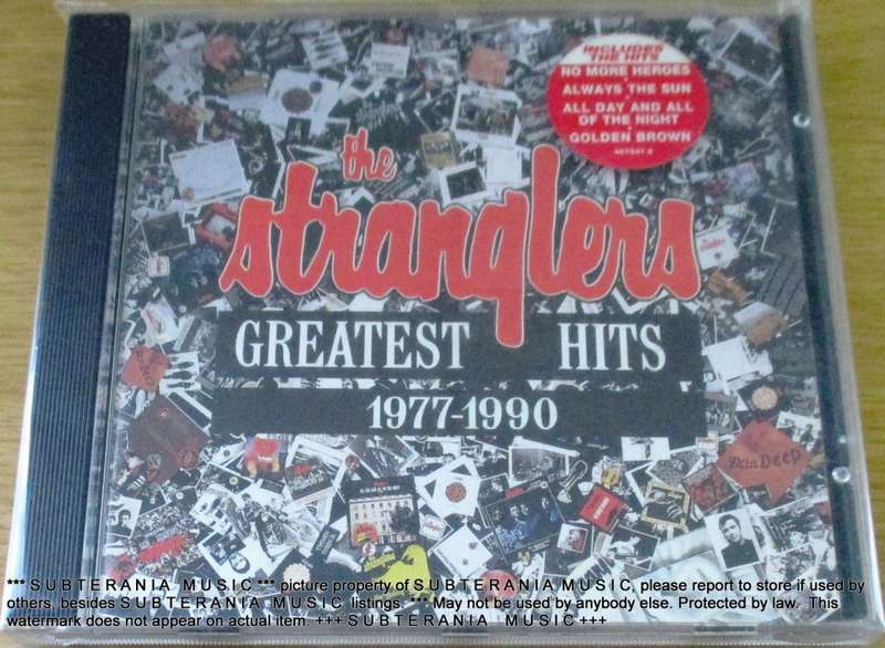 THE STRANGLERS Greatest Hits 1977-1990. [SHELF G BOX 10]