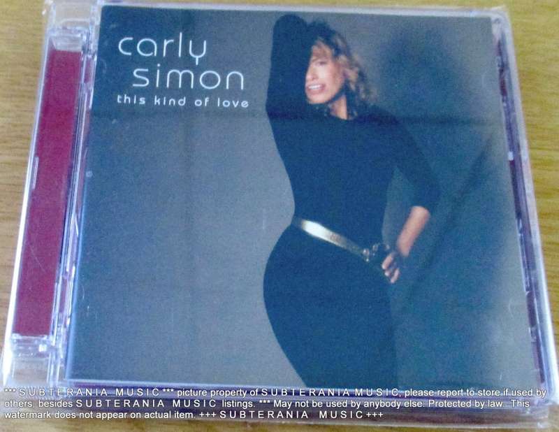 CARLY SIMON This KInd Of Love IMPORT CD [Shelf G Box 10]