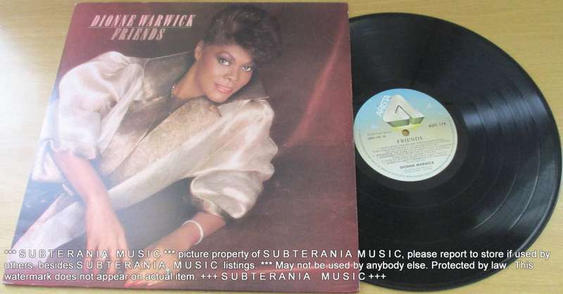 DIONNE WARWICK Friends VINYL RECORD