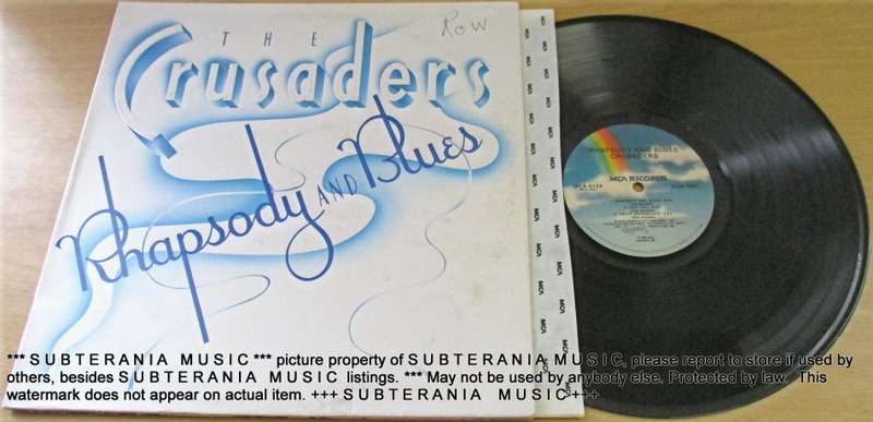CRUSADERS  Rhapsody Blues VINYL RECORD