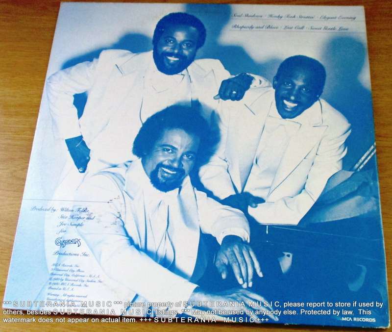 CRUSADERS  Rhapsody Blues VINYL RECORD