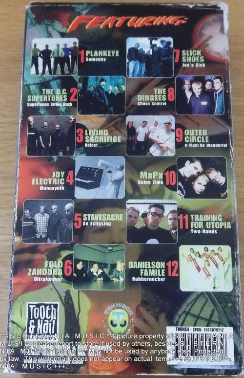 THE TOOTH AND NAIL FILES Video Collection  Vol.4  VHS Video Cassette