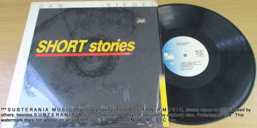 DAN SIEGER  Short Stories VINYL RECORD