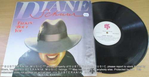 DIANE SCHUUR  Talkin' 'Bout You   VINYL RECORD