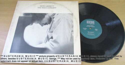KEITH JARRETT The Köln Concert 2 X VINYL RECORD