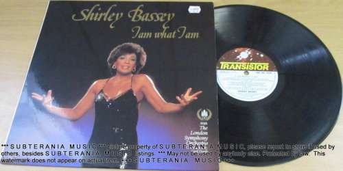 SHIRLEY BASSEY I Am What I Am VINYL RECORD
