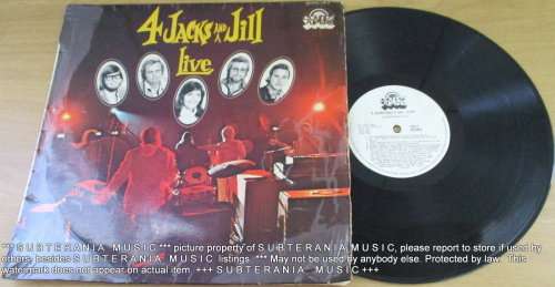 4 JACKS AND A JILL Live VINYL RECORD