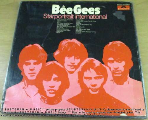 BEE GEES  STARPORTRAIT iNTERNATIONAL BOX SET VINYL RECORD