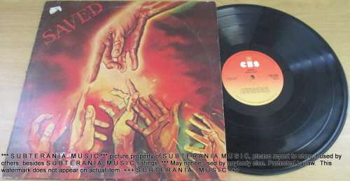 BOB DYLAN Saved VINYL RECORD