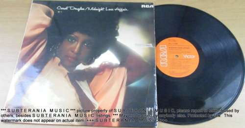 CAROL DOUGLAS Midnight Love Affair  VINYL RECORD