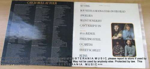 CAT  STEVENS  Catch Bull at Four  VINYL RECORD