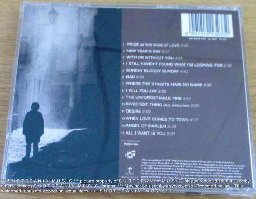 U2 The Best Of 1980-1990 [Shelf G box 14]
