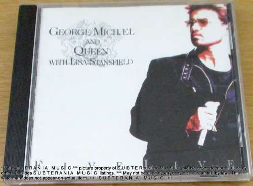 GEORGE MICHAEL and QUEEN Five Live [Shelf G box 18]