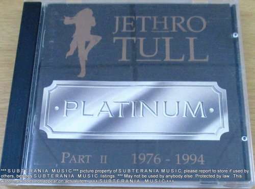 JETHRO TULL Platinum  Part II 1976-1994  [Shelf G box 20]