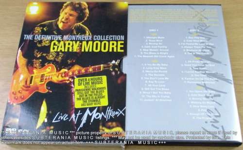 GARY MOORE The Definitive Montreux Collection DVD  4 Hours - 2 DVD