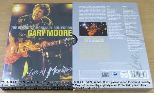 GARY MOORE The Definitive Montreux Collection DVD  4 Hours - 2 DVD
