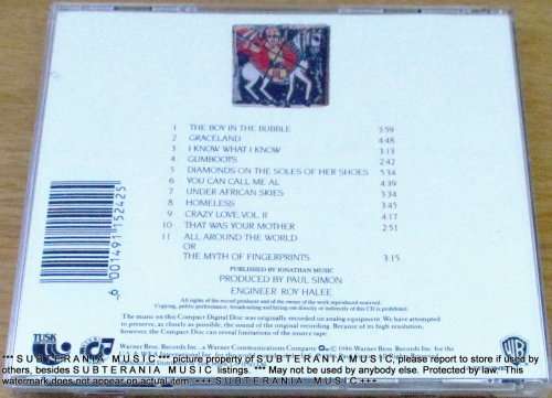 PAUL SIMON Graceland [Shelf G box 21]