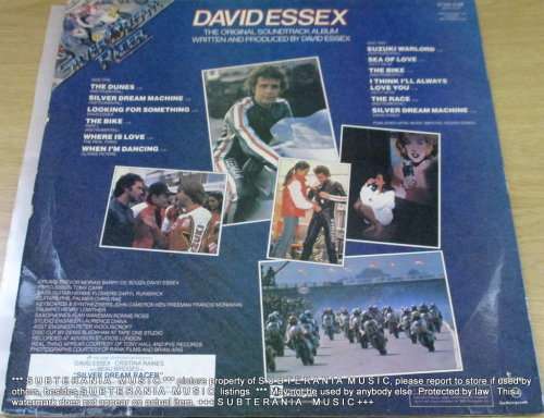 DAVID ESSEX  Silver Dream Racer VINYL RECORD