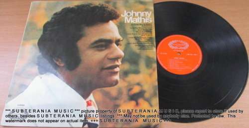 JOHNNY MATHIS Self Titled VINYL RECORD