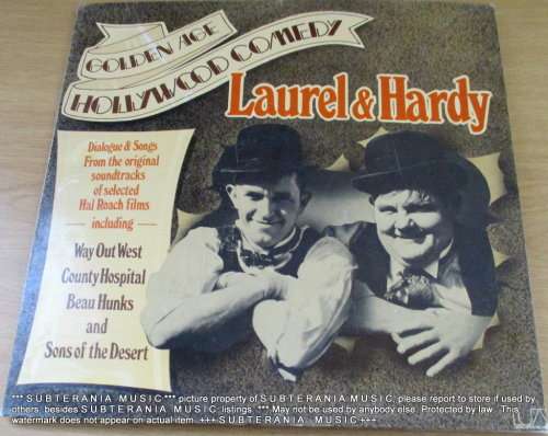 LAUREL AND HARDY Golden Age of Hollywood Comedy VINYL RECORD