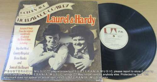 LAUREL AND HARDY Golden Age of Hollywood Comedy VINYL RECORD
