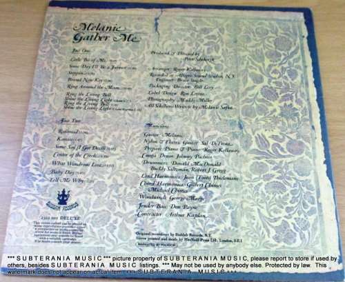 MELANIE Gather Me VINYL RECORD