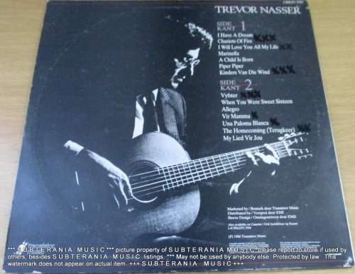 TREVOR NASSER  Trevor Nasser  VINYL RECORD
