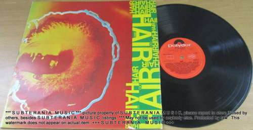 HAIR  O,S,T,. VINYL RECORD