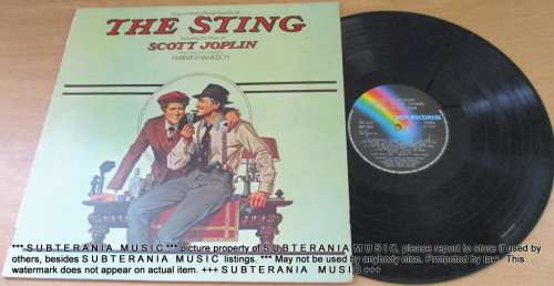 THE STING  O,S,T,. VINYL RECORD