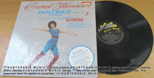 CAROL HENSEL  Dancersize  VINYL RECORD