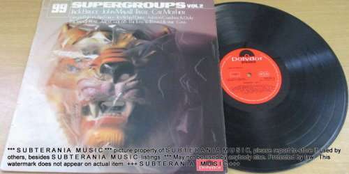 SUPERGROUPS VOLUME 2  VINYL RECORD