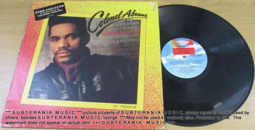 COLONEL ABRAMS Over and Over 12" Maxi Single VINYL RECORD