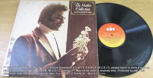 JOHNNY MATHIS The Mathis Collection VINYL RECORD