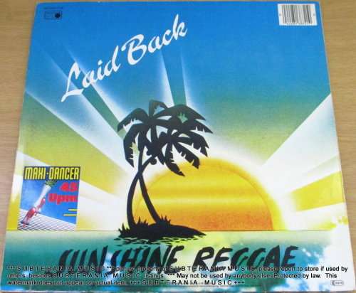LAID BACK Sunshine Reggae 12" Maxi Single VINYL RECORD