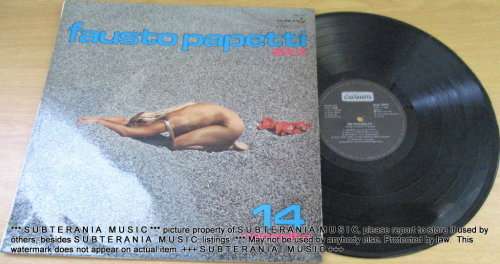 FAUSTO PAPETTI 14a Raccolta VINYL RECORD