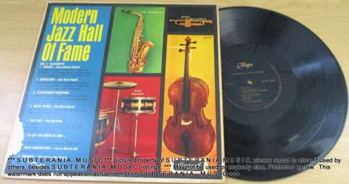 MODERN JAZZ HALL OF FAME VINYL RECORD