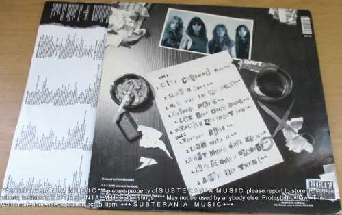 THUNDERHEAD  Crime Pays 1991 UK VINYL RECORD