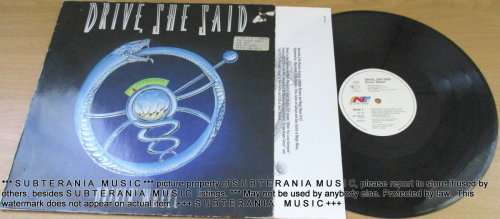 DRIVE SHE SAID Drivin` Wheel VINYL RECORD