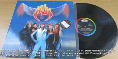 HELIX Long Way to Heaven  VINYL RECORD