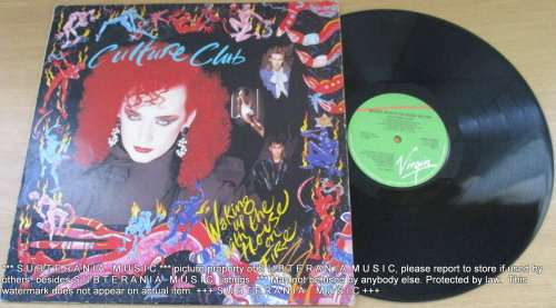 CULTURE CLUB Waking Up with the House on Fire South African Pressing VINYL RECORD