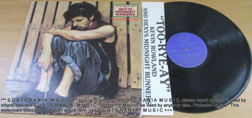 DEXYS MIDNIGHT RUNNERS Too-Rye-Ay South African Pressing VINYL RECORD