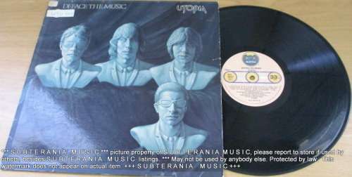 UTOPIA Face the Music  VINYL RECORD