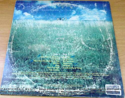 UTOPIA Face the Music  VINYL RECORD