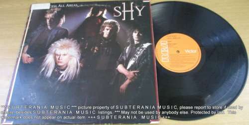 SHY  Excess All Areas VINYL RECORD
