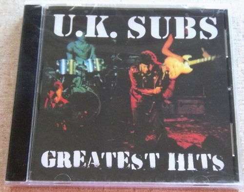 UK SUBS Greatest Hits US release Cat# GAMC 052