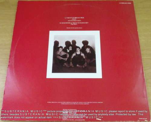 QUEEN I Want to Break Free 12" Maxi Single VINYL RECORD