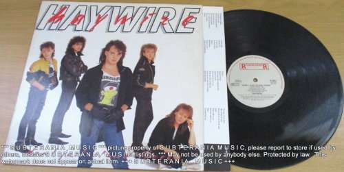HAYWIRE  Don`t Just Stand There VINYL RECORD