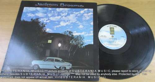 JACKSON BROWNE Late for the Sky  VINYL RECORD