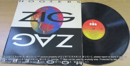 THE HOOTERS Zig Zag  VINYL RECORD